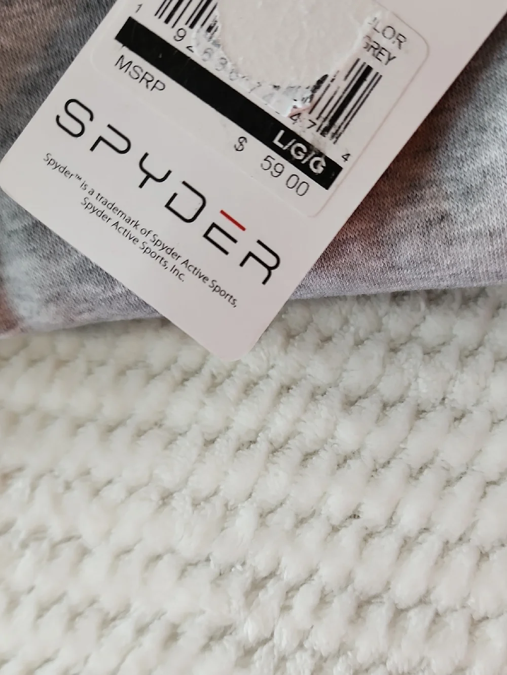 Spyder Men's Light Gray Short